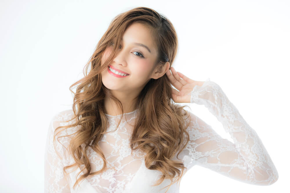 理解できてうれしい外国人女性