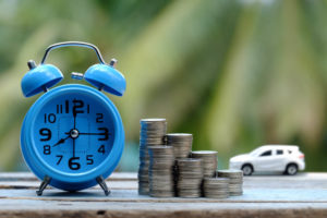 時間になってお金が溜まった様子