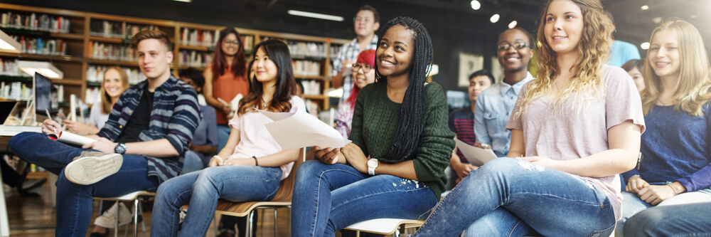 日本に留学へきている様々な国の留学生たち