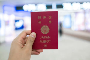 日本のパスポート