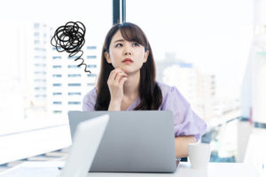 日本語力が低くて困っているアジア人女性