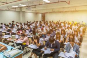 中国統一試験の様子