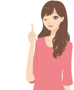 説明する日本人女性