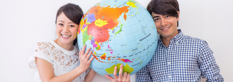 国際結婚した後、どこの国・どこの場所に住むのか?日本人女性と、外国人男性の国際結婚は、海外に住むケースが多い